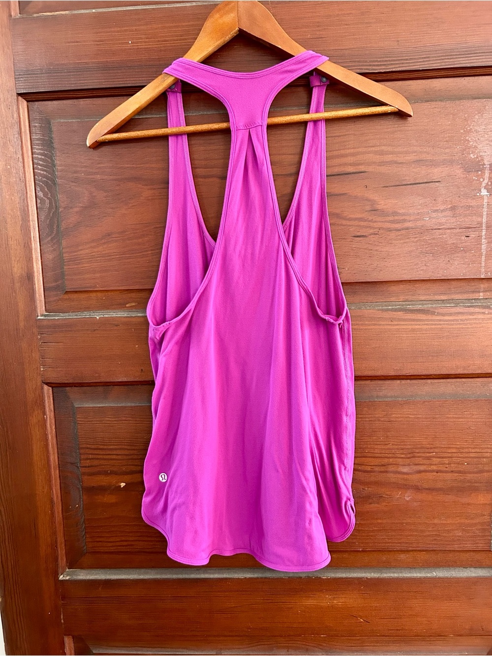 lululemon athletica Women's Magenta Racerback Tank Top Built-In Bra Strap Holder